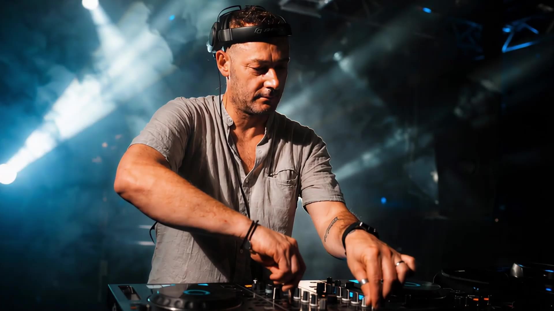 DJ SPYNE performing live